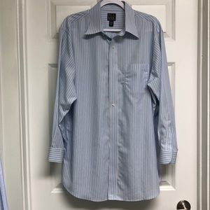 Jos. A. Bank men’s blue pinstripe
